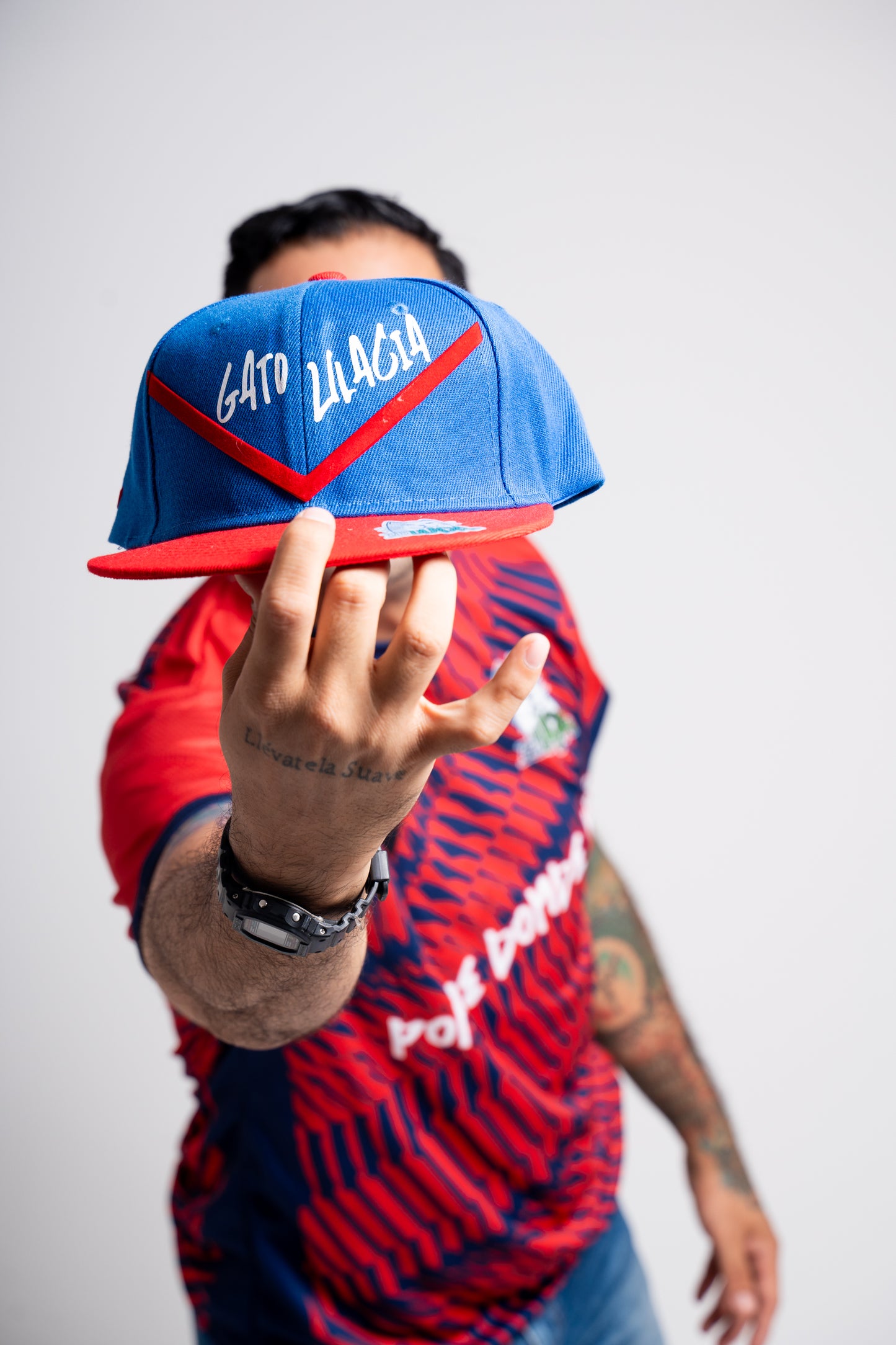Gorra azul