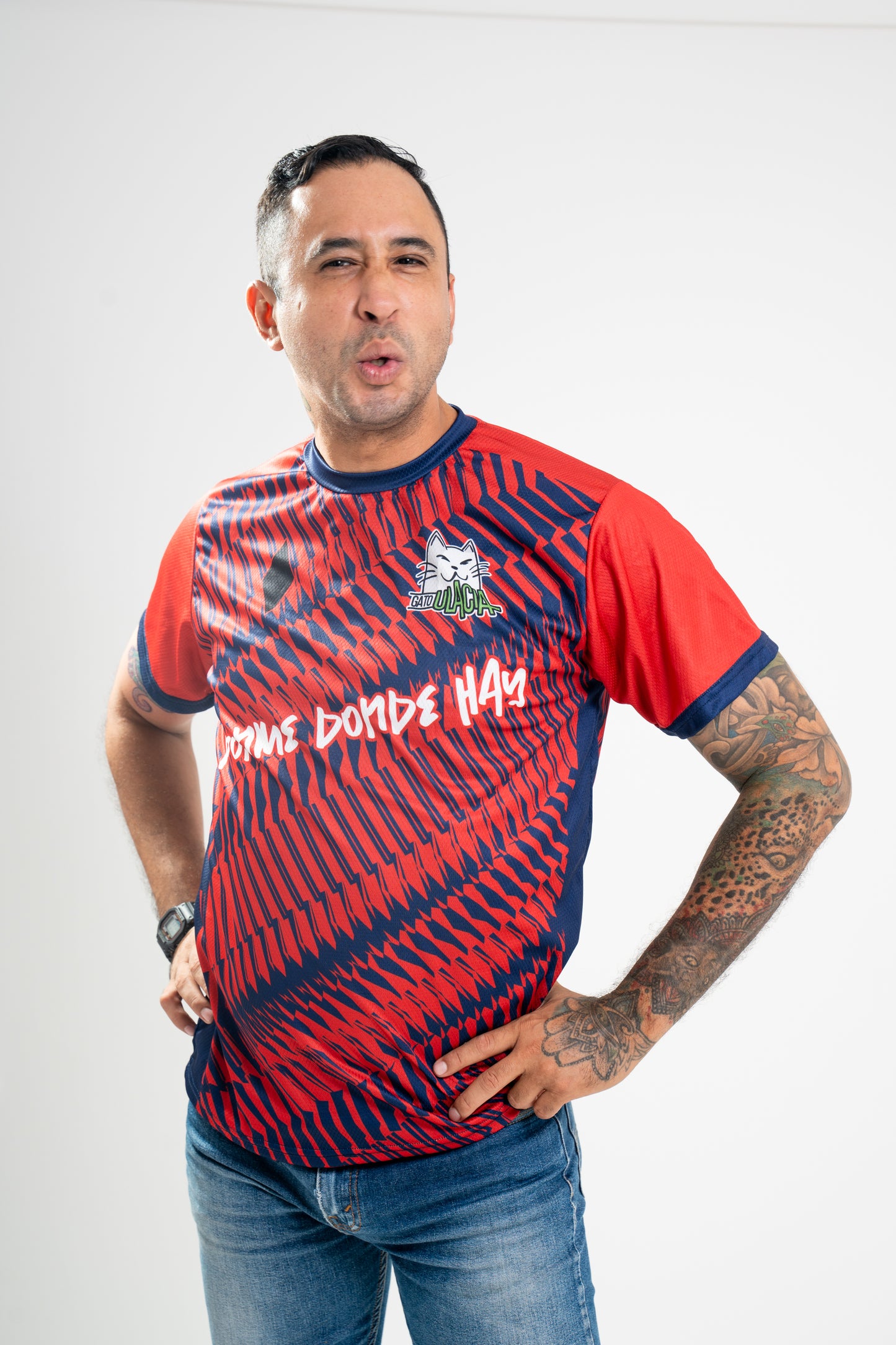 Playera Ponme Donde Hay Azul Caballero